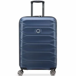 Delsey Paris Meteor 4 Rollen Trolley 68 cm mit Dehnfalte