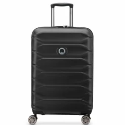 New Delsey Paris Meteor 4 Rollen Trolley 68 cm mit Dehnfalte black