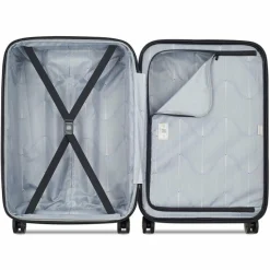 New Delsey Paris Meteor 4 Rollen Trolley 68 cm mit Dehnfalte black