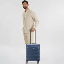 Delsey Paris Meteor 4 Rollen Kabinentrolley 55 cm mit Dehnfalte