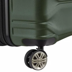 Delsey Paris Koffersets Als Hartgepäck|Koffersets 3-Teilig<Meteor 4 Rollen Kofferset 3-teilig mit Dehnfalte olive