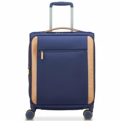 Delsey Paris Weichgepäck Kabinengepäck|4-Rollen Kabinentrolleys<Montmartre 3 4 Rollen Kabinentrolley 55 cm mit Dehnfalte navy blue