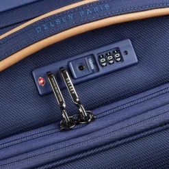 Delsey Paris Weichgepäck Kabinengepäck|4-Rollen Kabinentrolleys<Montmartre 3 4 Rollen Kabinentrolley 55 cm mit Dehnfalte navy blue