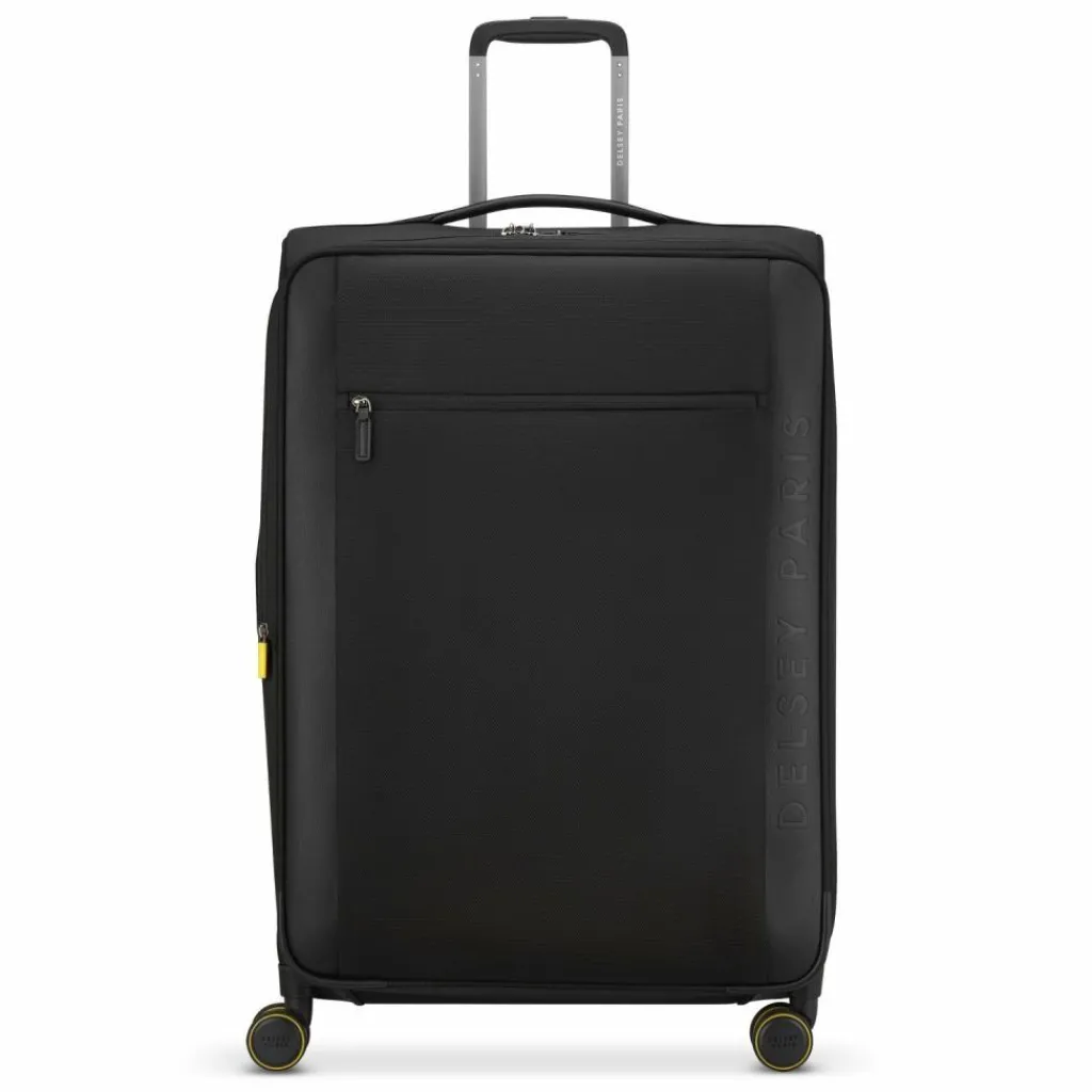 Delsey Paris Weichgepäck|4-Rollen Koffer<Montmartre 3 4 Rollen Trolley 76 cm mit Dehnfalte black