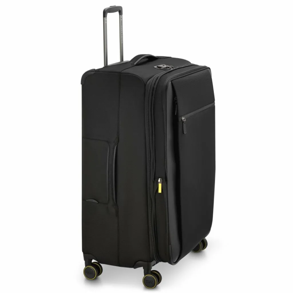 Delsey Paris Weichgepäck|4-Rollen Koffer<Montmartre 3 4 Rollen Trolley 76 cm mit Dehnfalte black