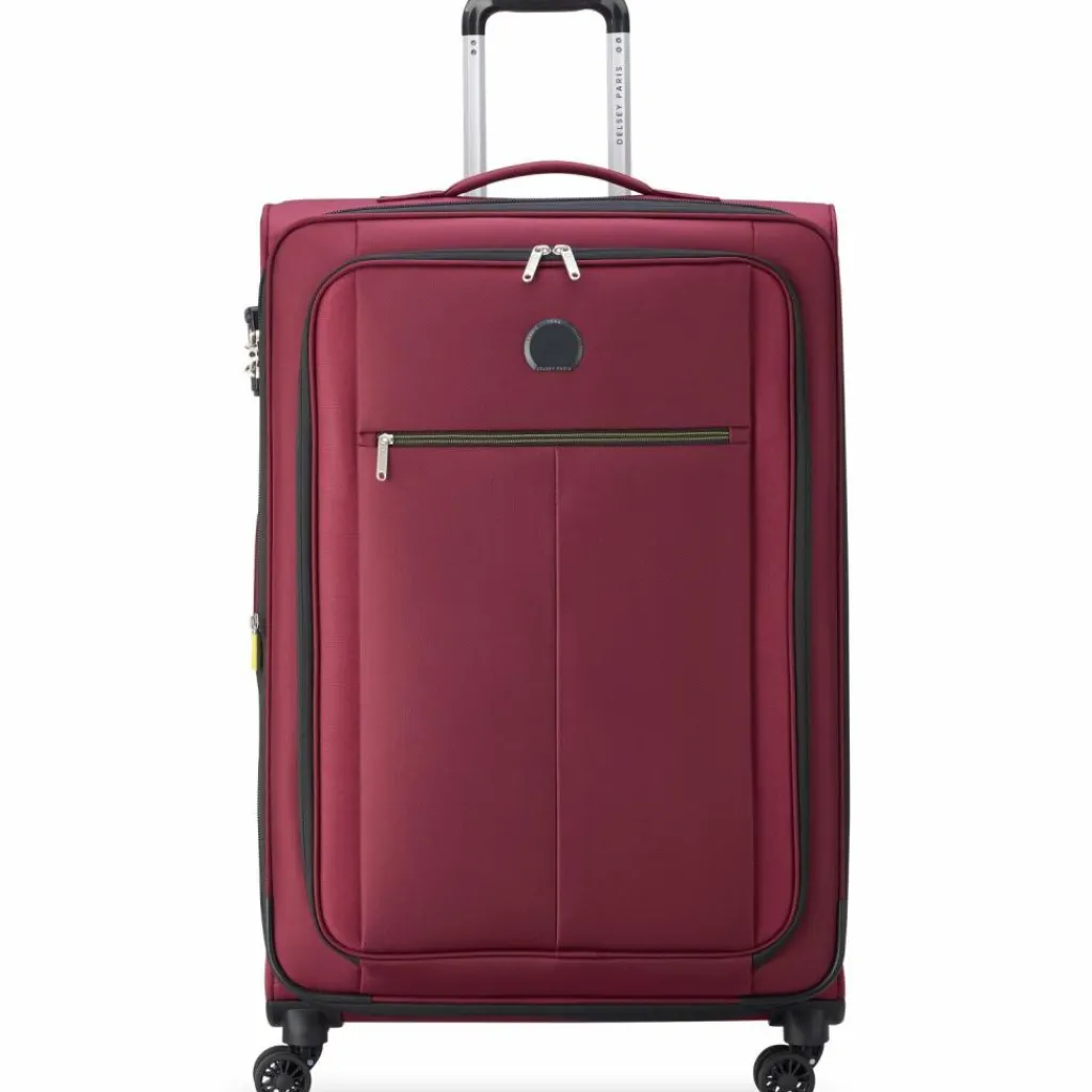 Sale Delsey Paris Pin Up 6 4 Rollen Trolley 79 cm mit Dehnfalte bordeaux rot