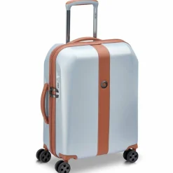 Delsey Paris Hartgepäck Kabinengepäck|4-Rollen Kabinentrolleys<Promenade Hard 2.0 4-Rollen Kabinentrolley 55 cm silber