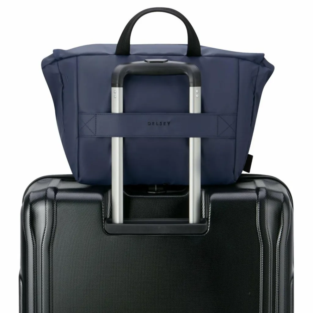 Online Delsey Paris Raspail Sling-Messenger 38 cm Laptopfach blau