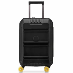 Best Delsey Paris Rempart 2.0 4 Rollen Kabinentrolley 55 cm mit Dehnfalte schwarz