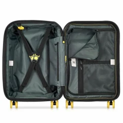 Best Delsey Paris Rempart 2.0 4 Rollen Kabinentrolley 55 cm mit Dehnfalte schwarz