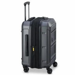 Clearance Delsey Paris Rempart 4-Rollen Trolley 55 cm mit Dehnfalte anthrazit