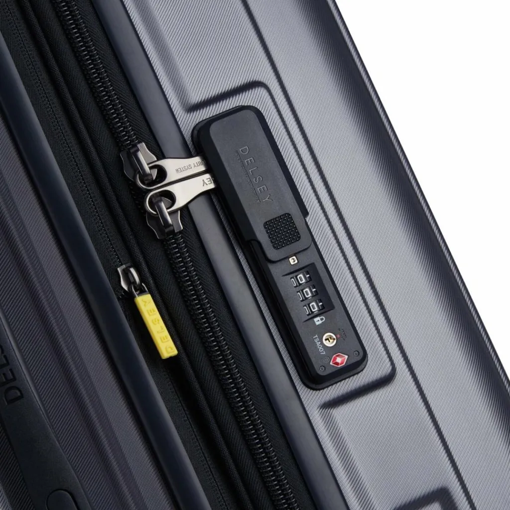 Outlet Delsey Paris Rempart 4-Rollen Trolley 73 cm mit Dehnfalte anthrazit