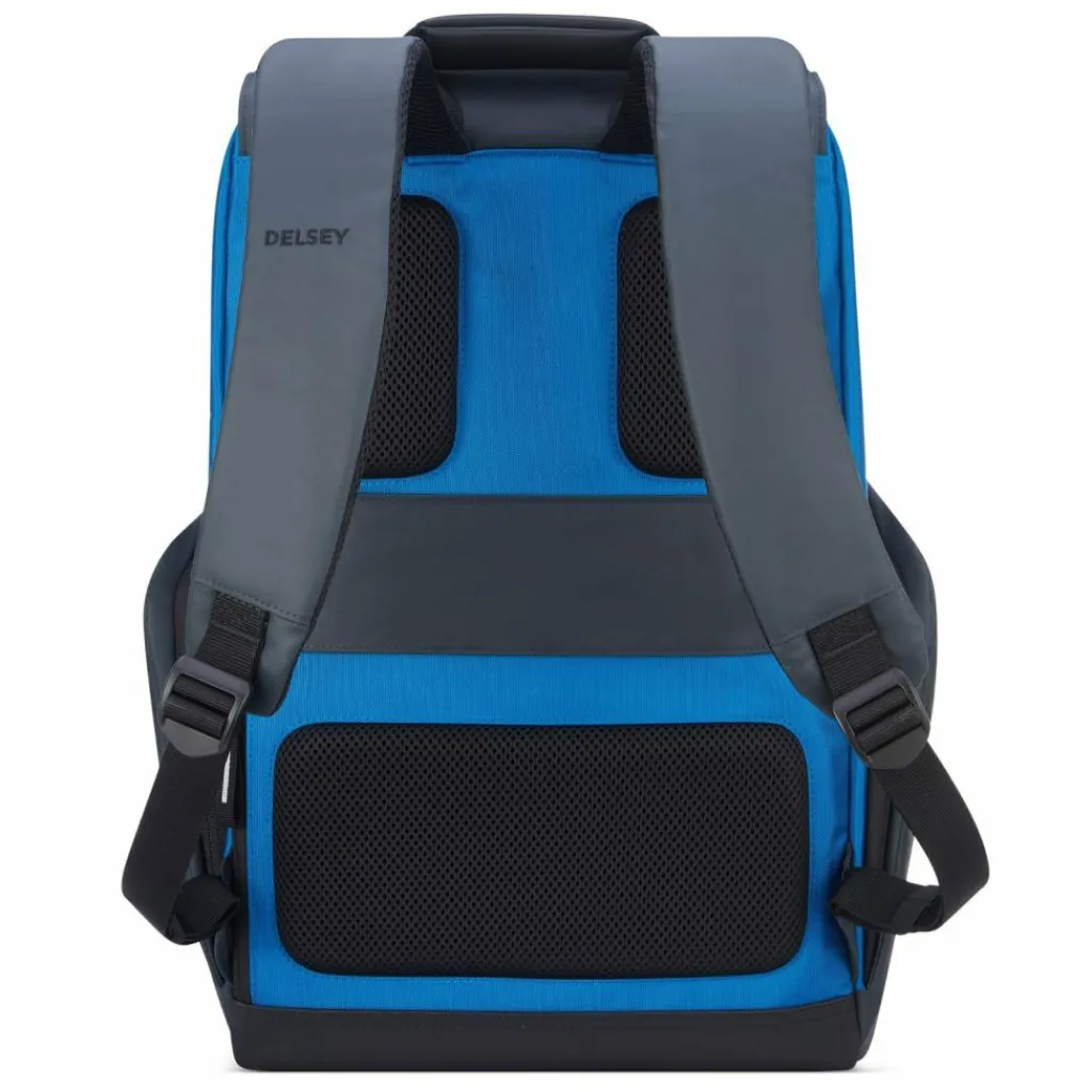 Delsey Paris Business-Rucksäcke|Laptoptaschen<Securflap Rucksack RFID 45 cm Laptopfach marineblau
