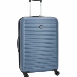 Delsey Paris Hartgepäck|4-Rollen Koffer<Segur 2.0 4-Rollen Trolley 70 cm blau