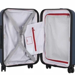 Delsey Paris Hartgepäck Kabinengepäck|4-Rollen Kabinentrolleys<Segur 2.0 4-Rollen Kabinentrolley 55 cm blau