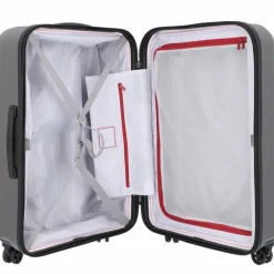 Delsey Paris Hartgepäck|4-Rollen Koffer<Segur 2.0 4-Rollen Trolley 70 cm grau