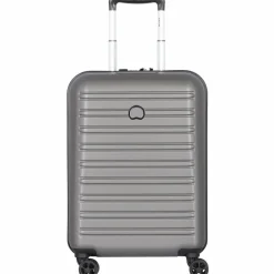 Delsey Paris Hartgepäck Kabinengepäck|4-Rollen Kabinentrolleys<Segur 2.0 4-Rollen Kabinentrolley 55 cm grau