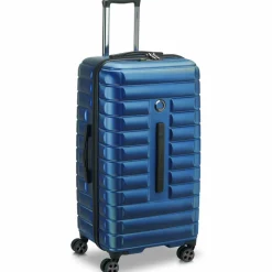 Delsey Paris 4-Rollen Koffer|Hartgepäck<Shadow 5.0 4 Rollen Trolley 80 cm blau