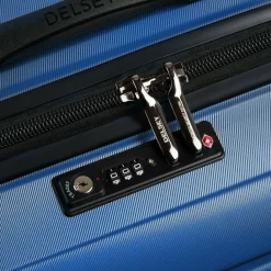 Delsey Paris 4-Rollen Koffer|Hartgepäck<Shadow 5.0 4 Rollen Trolley 80 cm blau