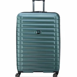 Delsey Paris Hartgepäck|4-Rollen Koffer<Shadow 5.0 4 Rollen Trolley 82 cm mit Dehnfalte grün