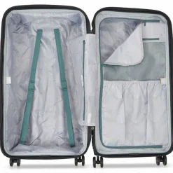 Delsey Paris Hartgepäck|4-Rollen Koffer<Shadow 5.0 4 Rollen Trolley 80 cm grün