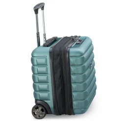 Delsey Paris Laptoptaschen|Businesstrolleys Mit Laptopfach<Shadow 5.0 4-Rollen Businesstrolley 38 cm Laptopfach mit Dehnfalte gruen