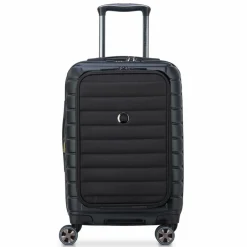 Delsey Paris Hartgepäck Kabinengepäck|4-Rollen Kabinentrolleys<Shadow 5.0 4-Rollen Kabinentrolley 55 cm Laptopfach mit Dehnfalte schwarz