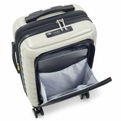 Delsey Paris Hartgepäck Kabinengepäck|4-Rollen Kabinentrolleys<Shadow 5.0 4-Rollen Kabinentrolley 55 cm Laptopfach mit Dehnfalte elfenbein