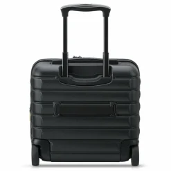 Delsey Paris Shadow 5.0 4-Rollen Businesstrolley 38 cm Laptopfach mit Dehnfalte schwarz