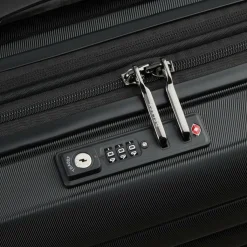 Delsey Paris Shadow 5.0 4-Rollen Businesstrolley 38 cm Laptopfach mit Dehnfalte schwarz