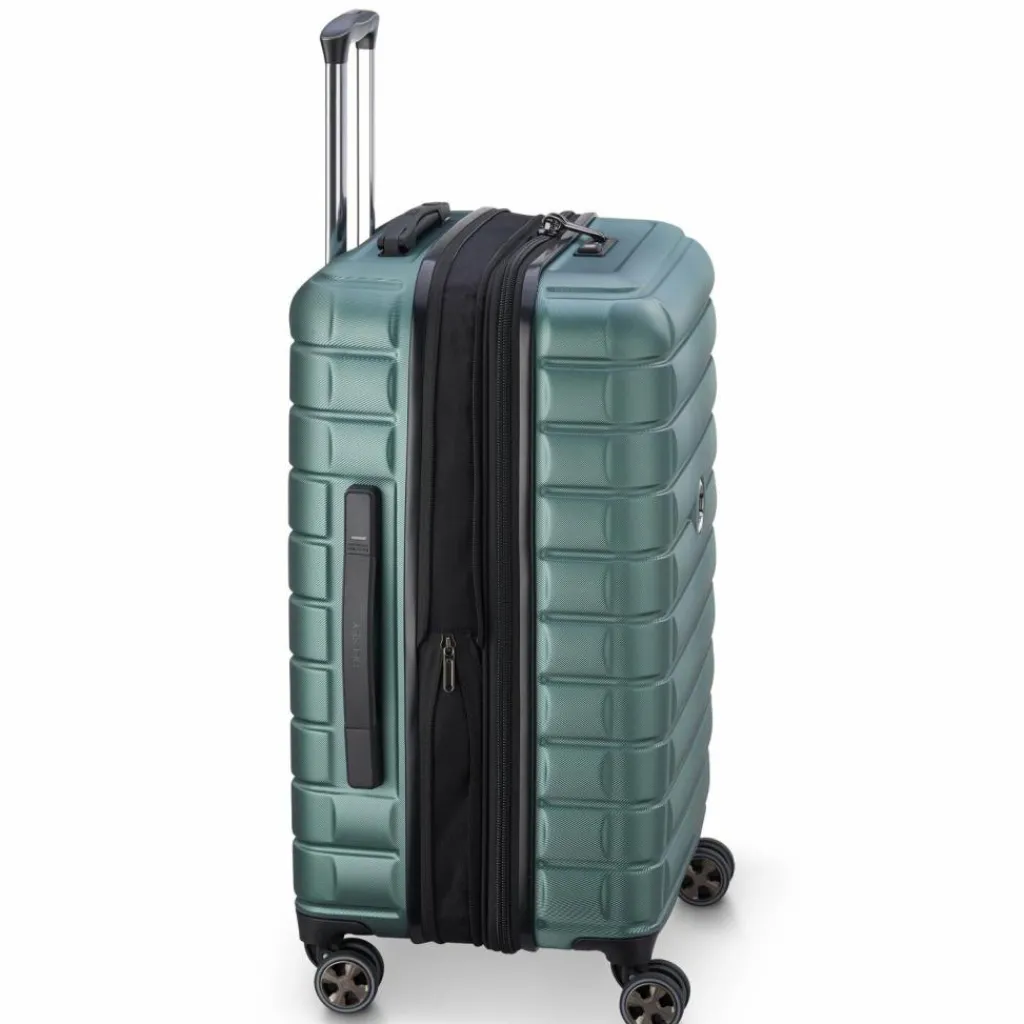 Delsey Paris Hartgepäck|4-Rollen Koffer<Shadow 5.0 4-Rollen Trolley 66 cm gruen