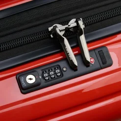 Hot Delsey Paris Shadow 5.0 4-Rollen Kabinentrolley 55 cm intensives rot