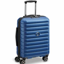Delsey Paris Hartgepäck Kabinengepäck|4-Rollen Kabinentrolleys<Shadow 5.0 Slim 4-Rollen Kabinentrolley 55 cm blau