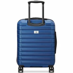 Delsey Paris Hartgepäck Kabinengepäck|4-Rollen Kabinentrolleys<Shadow 5.0 Slim 4-Rollen Kabinentrolley 55 cm blau
