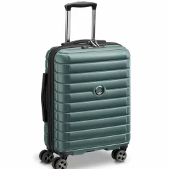 Delsey Paris Hartgepäck Kabinengepäck|4-Rollen Kabinentrolleys<Shadow 5.0 Slim 4-Rollen Kabinentrolley 55 cm gruen