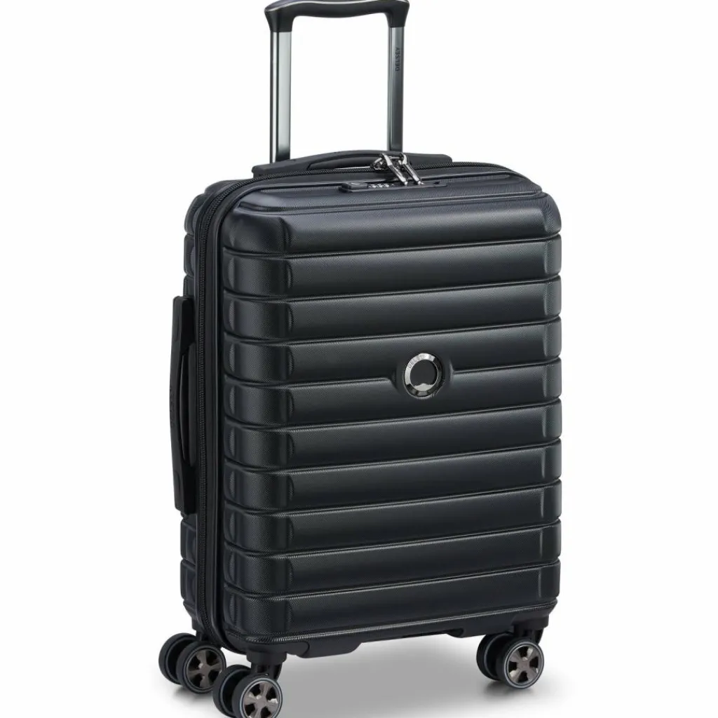 New Delsey Paris Shadow 5.0 Slim 4-Rollen Kabinentrolley 55 cm schwarz