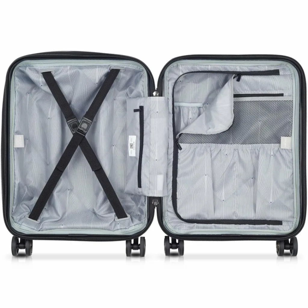 New Delsey Paris Shadow 5.0 Slim 4-Rollen Kabinentrolley 55 cm schwarz