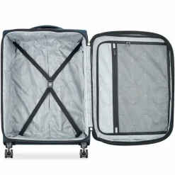 New Delsey Paris Sky Max 2.0 4-Rollen Trolley 79 cm blau