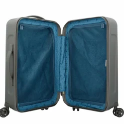 Sale Delsey Paris Turenne 4-Rollen Kabinentrolley 55 cm silberfarben