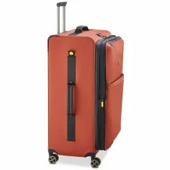 Delsey Paris Turenne Soft 4 Rollen Trolley 83 cm mit Dehnfalte backstein