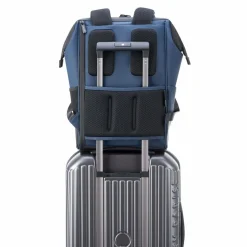 Hot Delsey Paris Turenne Soft Daypack RFID Schutz 39 cm Laptopfach nachtblau