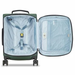 Delsey Paris Weichgepäck Kabinengepäck|4-Rollen Kabinentrolleys<Turenne Soft 4 Rollen Kabinentrolley 55 cm mit Dehnfalte gruen