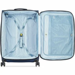 Delsey Paris Weichgepäck|4-Rollen Koffer<Turenne Soft 4-Rollen Trolley 77 cm mit Dehnfalte nachtblau