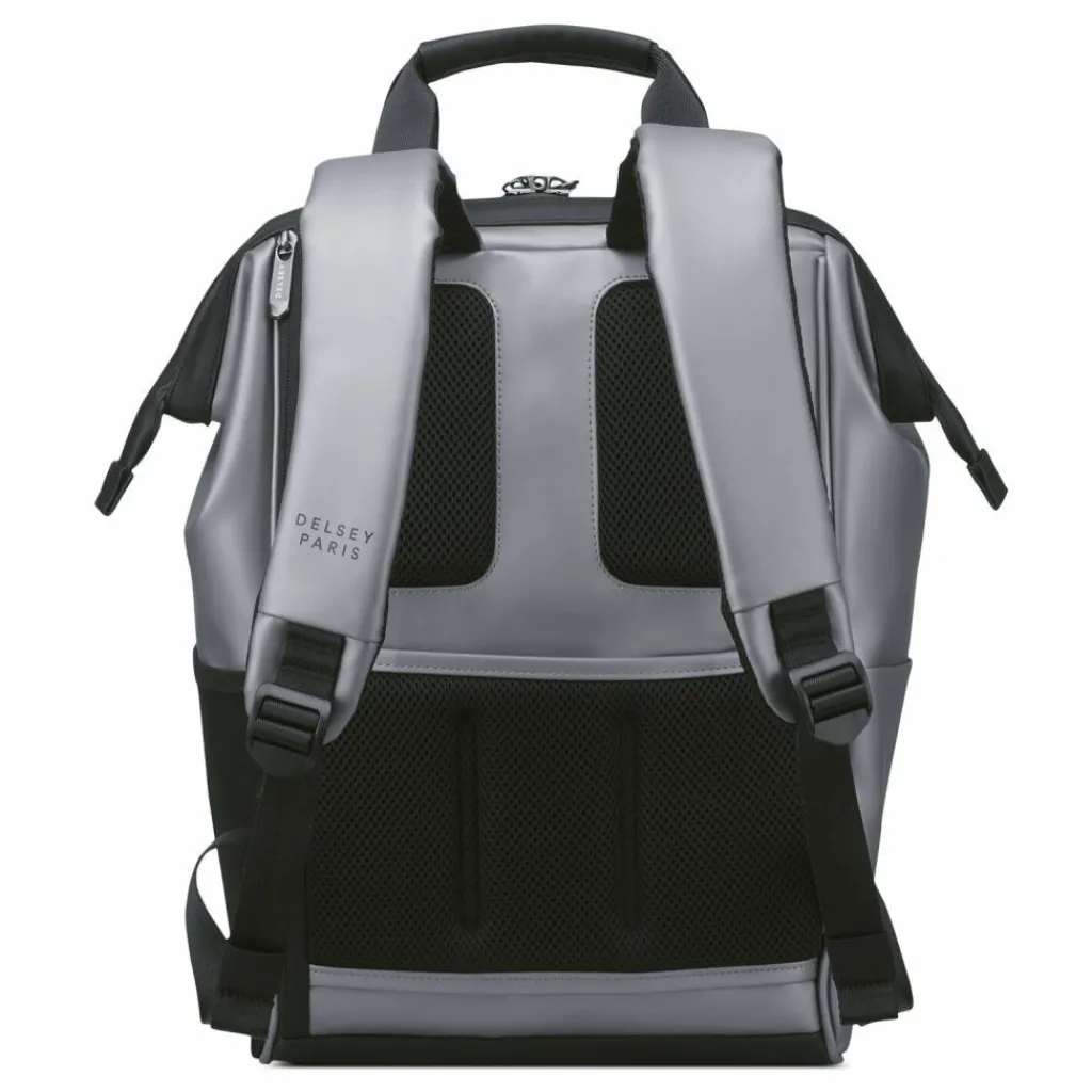 Hot Delsey Paris Turenne Soft Daypack 39 cm Laptopfach silber