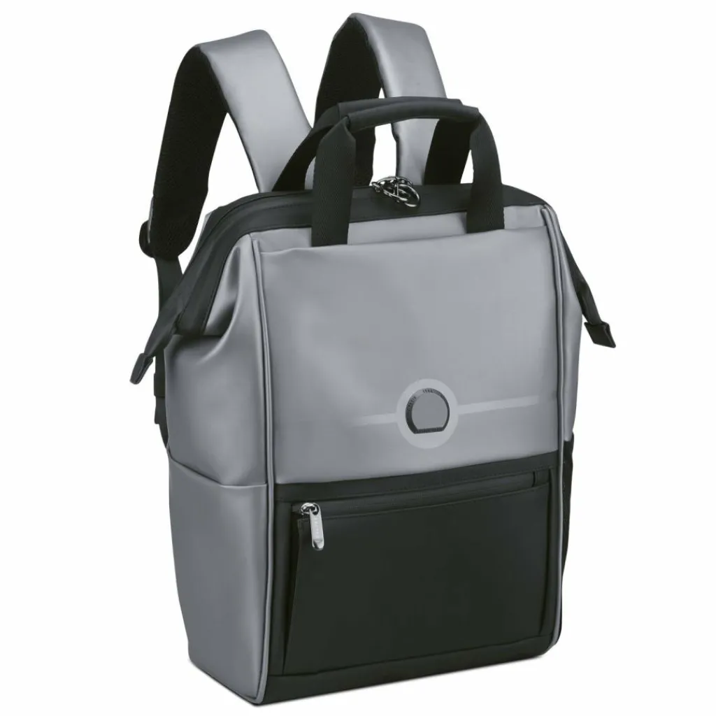 Hot Delsey Paris Turenne Soft Daypack 39 cm Laptopfach silber