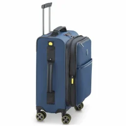 Delsey Paris Turenne Soft 4 Rollen Kabinentrolley 55 cm mit Dehnfalte