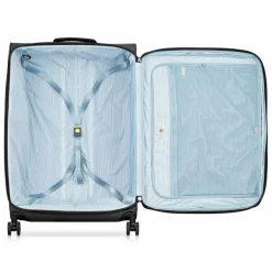 Outlet Delsey Paris Turenne Soft 4 Rollen Trolley 83 cm mit Dehnfalte schwarz