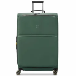 Delsey Paris Weichgepäck|4-Rollen Koffer<Turenne Soft 4 Rollen Trolley 83 cm mit Dehnfalte gruen