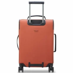 Hot Delsey Paris Turenne Soft 4 Rollen Kabinentrolley 55 cm mit Dehnfalte backstein