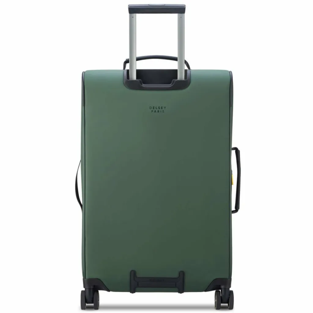 New Delsey Paris Turenne Soft 4 Rollen Trolley 68 cm mit Dehnfalte gruen